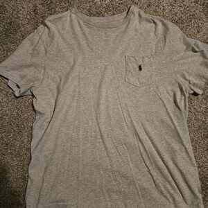 Polo by Ralph Lauren Light Gray Men's Tee